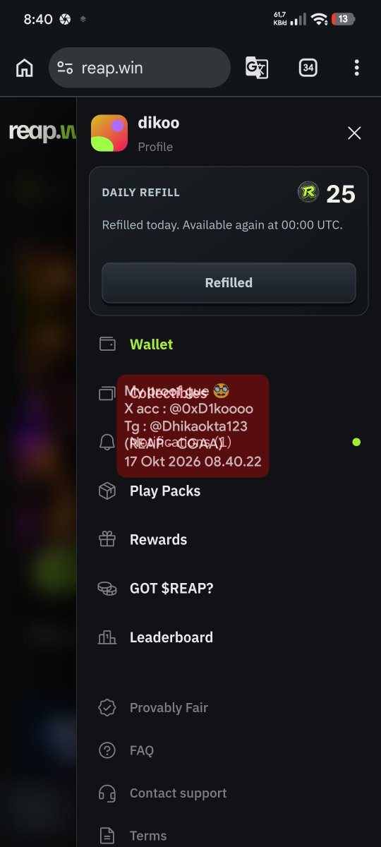 0xD1koooo's tweet photo. @CryptoWithCGA @reapwin 5DvgVsudN5ZXpnjof2QdWSeWjTqaYKVr4QudwUxfGNTqNQEiLNPZGtMkuXfiuxuQaLLfeiJTGoEC42viSEZH777i

Txhash deposit https://t.co/JNPmYmy0ua
