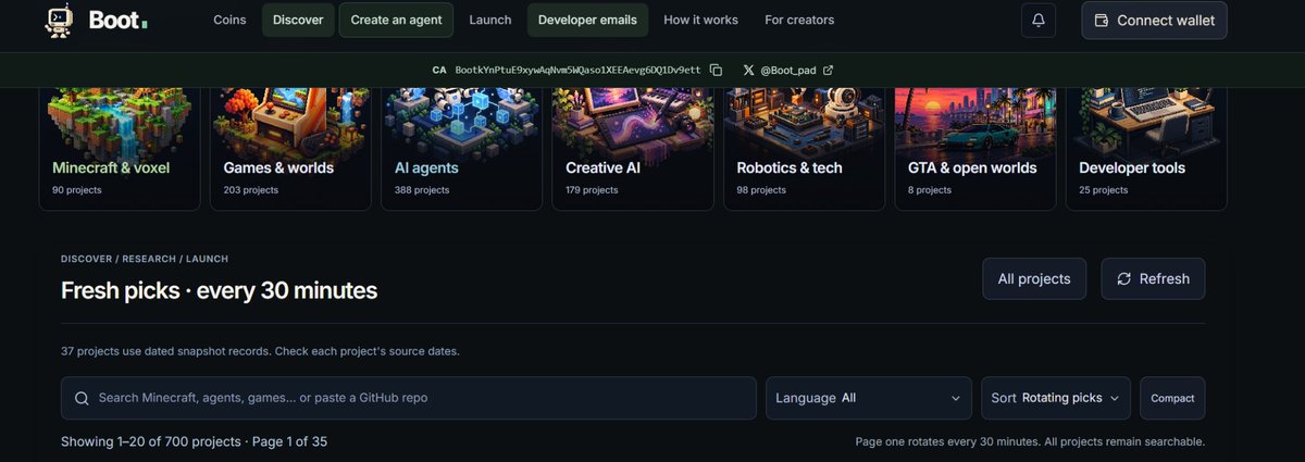 Boot_pad's tweet photo. Let's see how good this community is at spotting narratives.

AI agents, gaming, robotics, or something completely unexpected?

Which sector do you think will run next?

Drop your predictions below. https://t.co/JvvFOWtq56