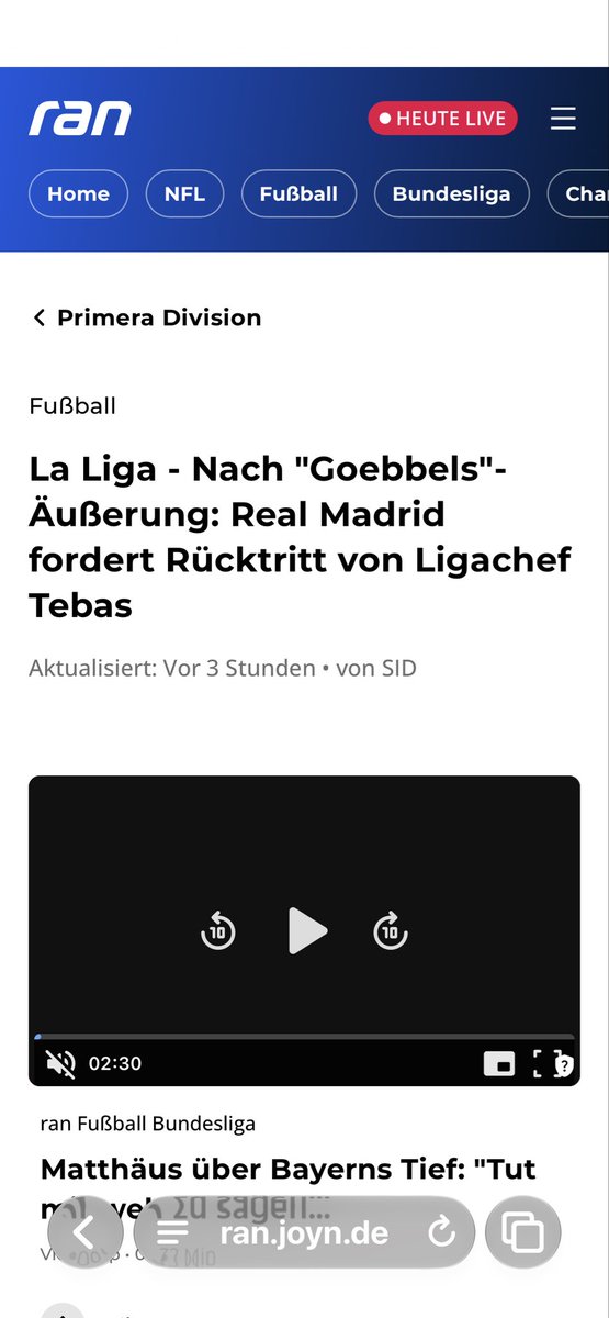 miodaroca1's tweet photo. Tremendo trabajo @Tebasjavier. Solo por dejar la reputación de @laliga bajo el fango los clubes deberían pedir tu dimisión!
Ahora en Alemania!🇩🇪 https://t.co/gzujzghtPU
