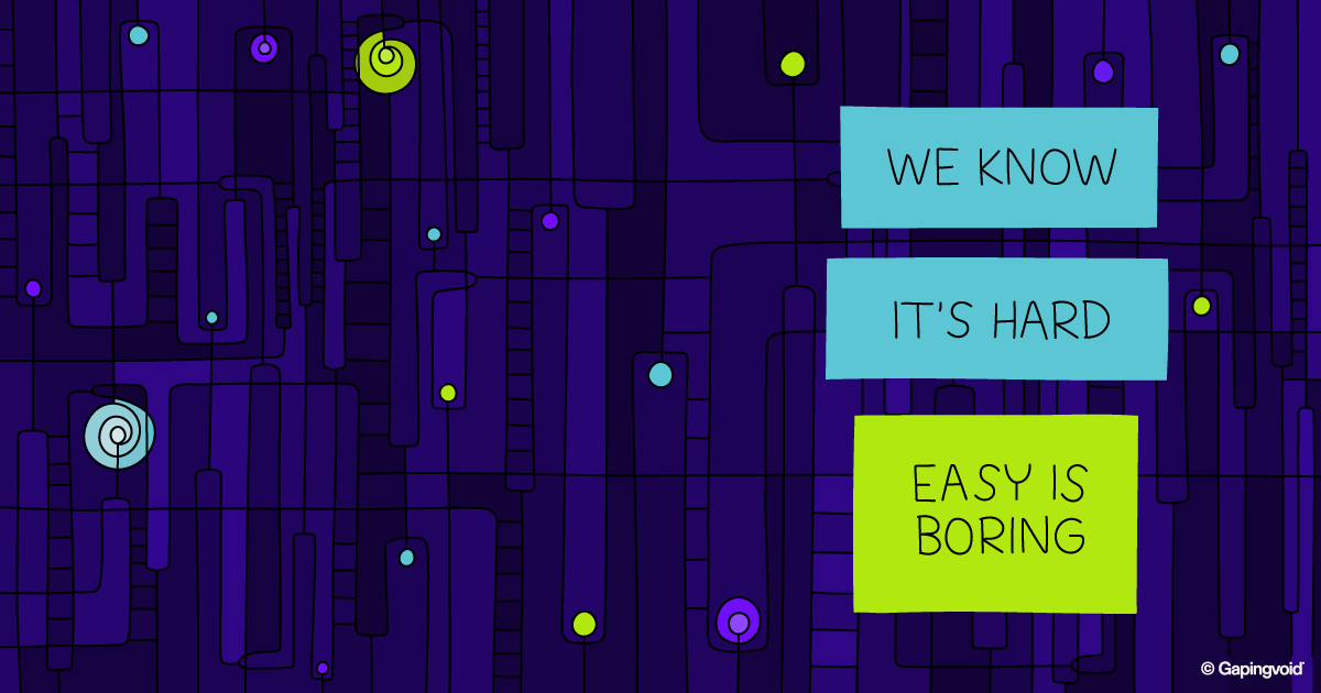 gapingvoid's tweet photo. Arab philosopher and historian Ibn Khaldun has a pro tip for any business owners out there: Don’t let success make your team soft. https://t.co/CluDzAwGki https://t.co/HZPrHT3Lza