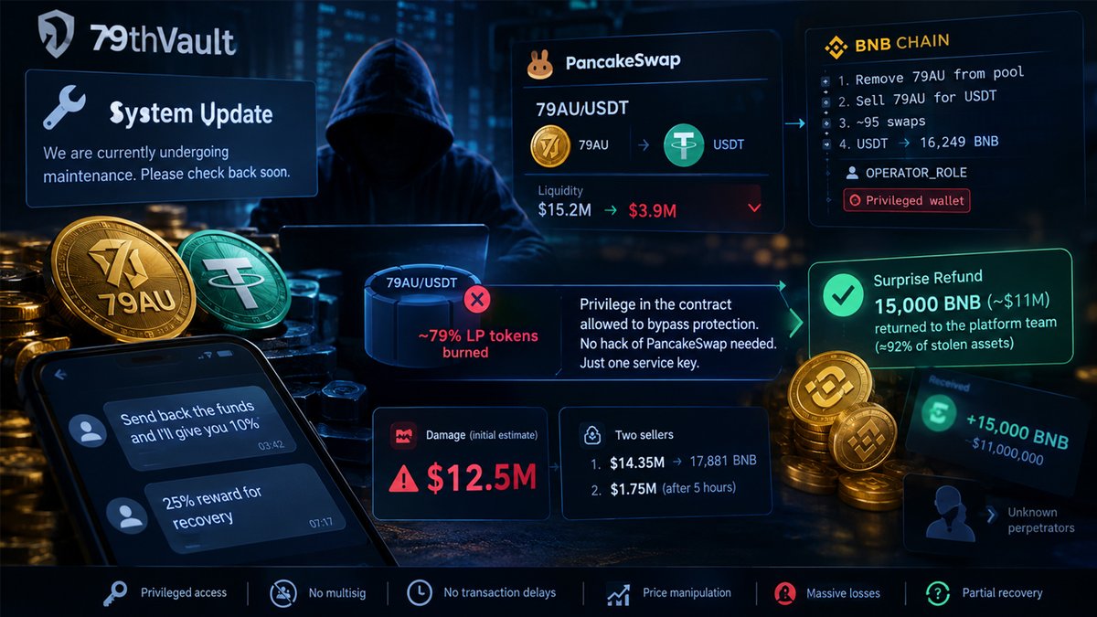 WikiLeaksV2's tweet photo. DEFI ROBBERY WITH A SURPRISE REFUND
Read more: https://t.co/4kIzjznyq2
#wikileaks #wikileaksv2 #wikileaks2 #news #hotnews #world #truth #cyber #war #security #usa #europe #bbcnews #bbc #politics https://t.co/rfcJOU4IpI