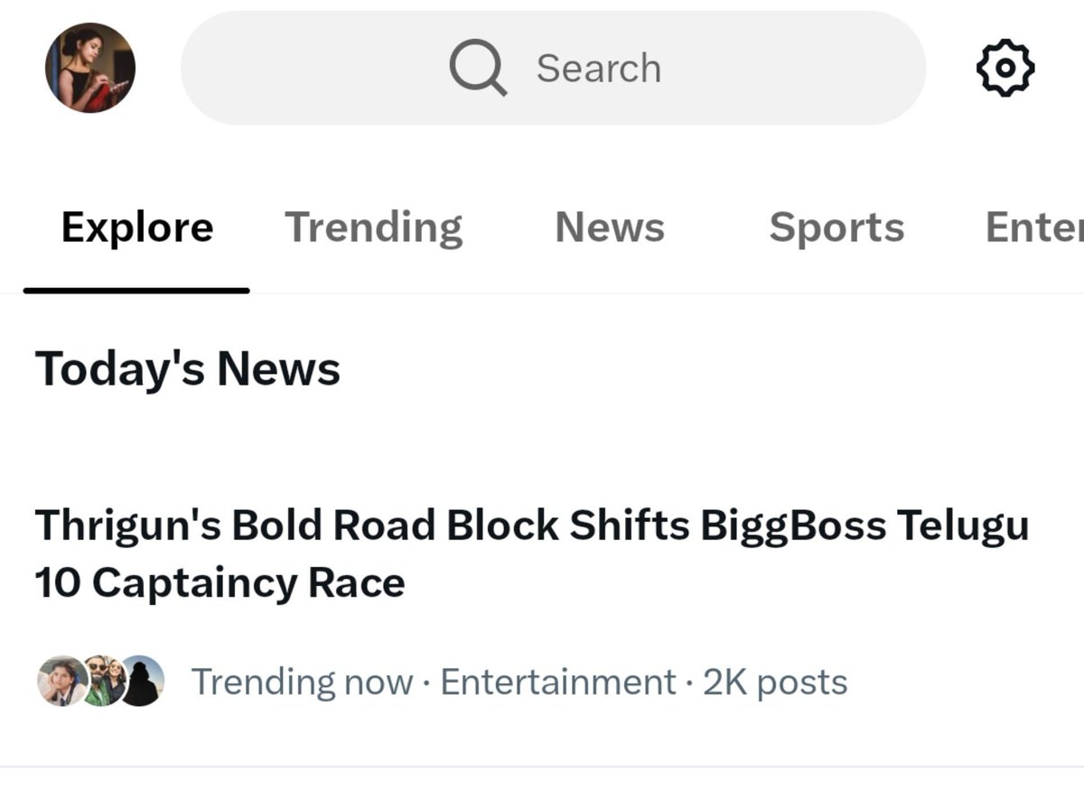 itz_me_honey_09's tweet photo. News lu maaruthay kaani Peru mathram maaradhu #Thrigun 🔥❤️🙌.
Thanatho paatu #BiggBossTelugu10 ni kuda trending lo pettesaadu https://t.co/928BtlTi9C