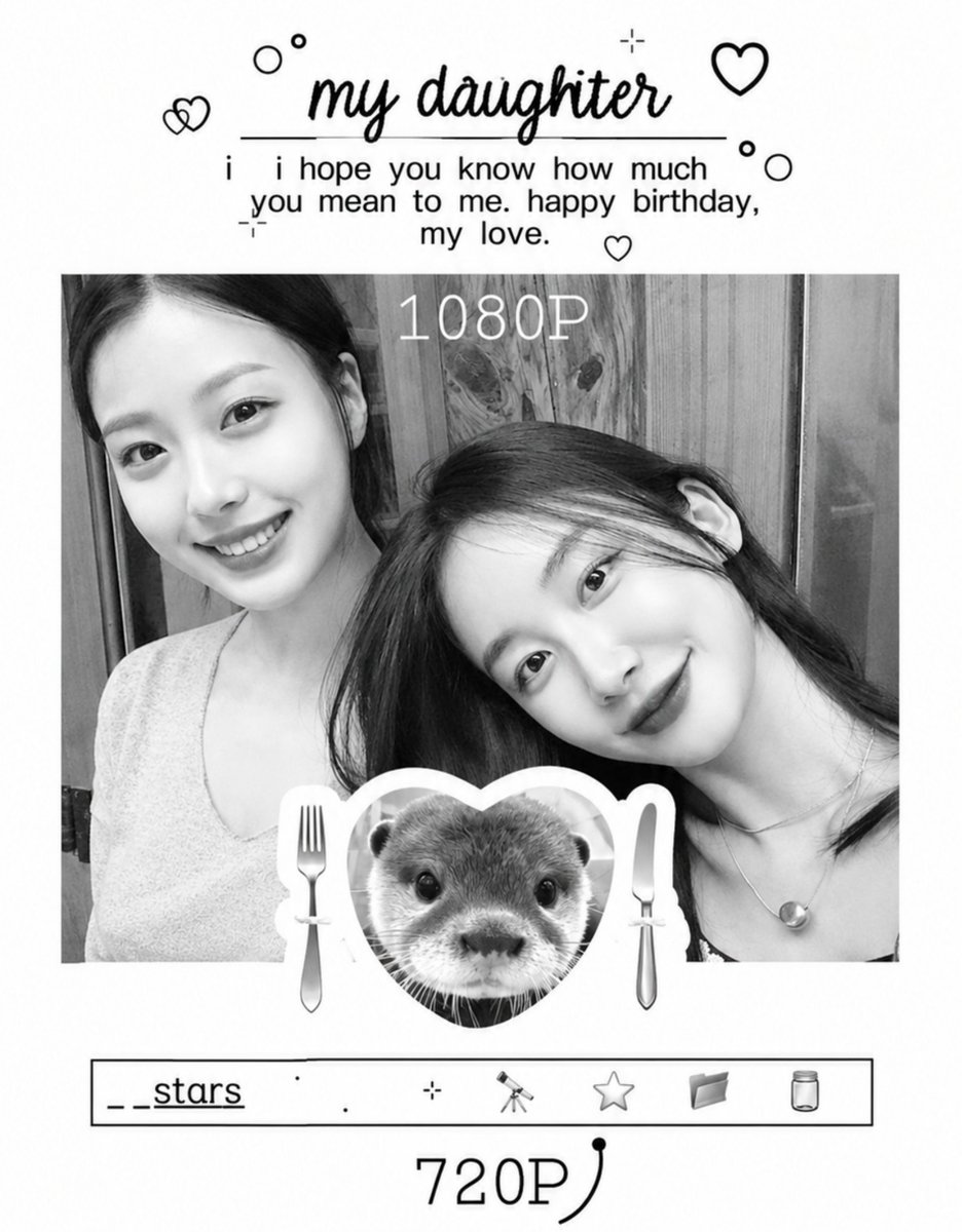 Reencarnationn's tweet photo. ㅤ 𝓗appy birthday, my daughter. Hold my heart, keep my love, and never forget how deeply you are cherished. For you, I would give the world every day of my life. I love you,  I always will. Didn't I tell you enough that you would forever be my greatest blessing。 https://t.co/GuBtIEzIVk