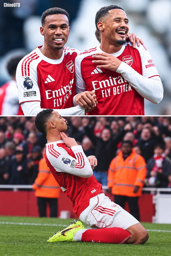 ChinoUTD's tweet photo. 🚨 Ian Wright on Arsenal agreeing to retake their official team photograph to include William Saliba:

“I saw the news and started laughing, because only Arsenal fans could turn a team photograph into something requiring urgent attention from the club.

But I understood it.

People outside Arsenal will say, ‘It’s just a photograph. Take another one next year.’

They don’t understand what William Saliba means to these supporters.

I was speaking to an older Arsenal fan recently. He was telling me everything that worries him when Arsenal play. The finishing, the midfield, the substitutions.

So I asked, ‘What about Saliba?’

He looked at me and said, ‘Wrighty, when that boy is playing, I don’t even think about the defence.’

And I thought, there it is. That’s probably the biggest compliment you can give a centre-back.

Because when supporters are nervous, they notice everything. Every striker making a run, every ball over the top.

But with Saliba, a striker starts running towards him and you almost expect him to deal with it. Most of the time, he does.

No dramatic sliding tackle, no clearance into the stands. He gets into position, takes the ball and gives it to somebody in midfield.

Sometimes you only realise how difficult it was when you watch it again.

And that’s why the photograph matters.

This isn’t somebody passing through Arsenal. Supporters remember waiting for him to get his opportunity, watching him become one of the most important players in the team.

They remember the games he missed, too. Those were the games that showed them just how much they depended on him.

Somebody once told me, ‘Wrighty, you know Saliba’s having a good game when you forget he’s playing.’

That’s absolutely right.

And then Arsenal release the team photograph and he’s not there!

Of course they’re going to complain.

You’ve got supporters zooming in, counting heads, checking the back row, looking behind the goalkeeper. Somebody probably thought he was hiding behind Gabriel.

Then they realise he’s genuinely missing.

I can imagine someone at the club saying, ‘We’ve already arranged the photograph. We can’t do it again.’

And the supporters replying, ‘Well, arrange it again, then.’

The club explained there were commercial commitments and the photograph had already been postponed. Fair enough. These things happen.

But the supporters wanted their number two in that picture.

And there’s something special about that. Footballers spend their careers trying to earn that kind of affection.

You can sing a player’s song and applaud him after a good performance. But when thousands of supporters look at a photograph of their entire team and immediately notice one defender is missing, that tells you how much he means to them.

William might not even have made a fuss. He’s so calm, I can imagine him saying, ‘It’s okay, we can take another one.’

But the fans weren’t having it.

And now they’re taking another photograph.

I hope somebody tells him why.

Because it’s not really about standing in the back row wearing an Arsenal shirt.

It’s about Arsenal supporters looking at a picture of their team, seeing everybody else there, and still feeling that something important was missing.

That’s how much they value him.

And when they retake it, they’d better make sure Gabriel is standing next to him.

Because I don’t think any of us have the energy for another investigation.”
