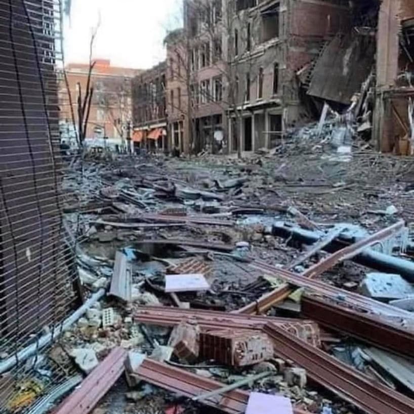 Flick98682's tweet photo. @guantru @MoundLore Oh trust me they're doing their best to ruin everything around there. A few years ago a good chunk of 2nd Avenue was blown up. It's not very close to the Parthenon but, they got to look just right! https://t.co/iPmDsT9YBO