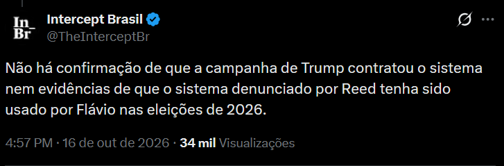 articocaio's tweet photo. @TheInterceptBr Os próprios militantes falam que não tem provas de nada 🤡 https://t.co/SUMNMNL2d9
