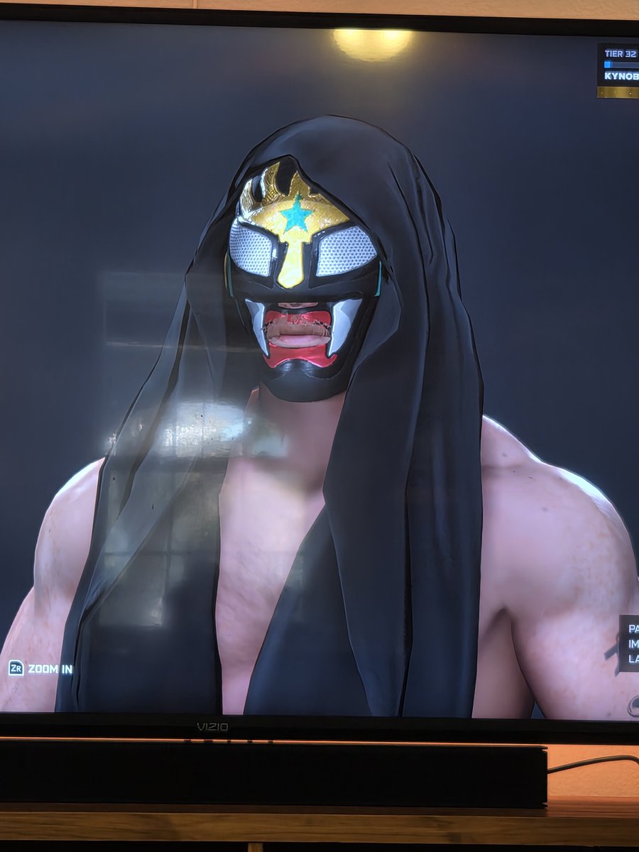 scottjones1998's tweet photo. Reworked the mask and designed some new trunks! https://t.co/oIGqNO1i8z