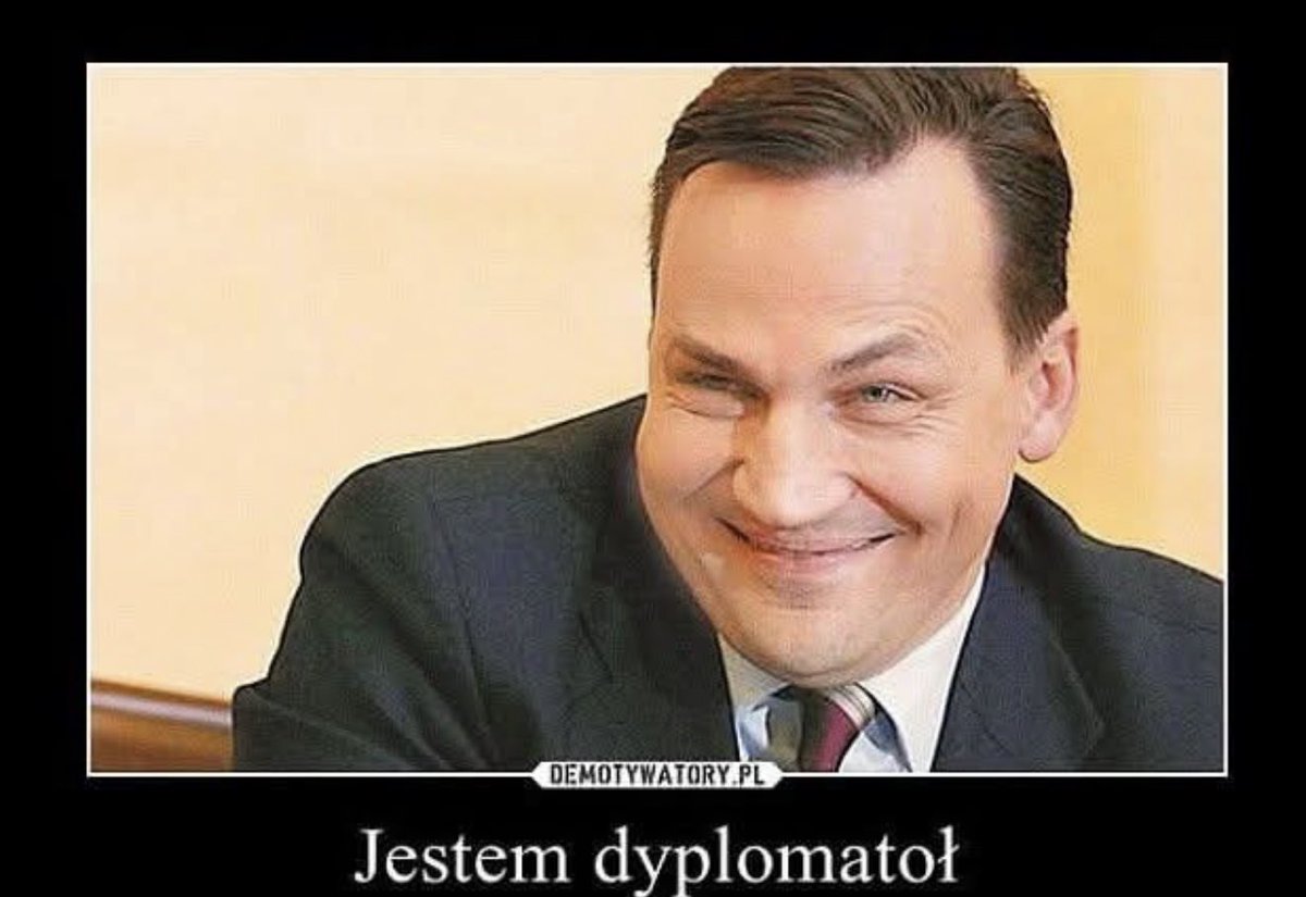 KoolZeroHero's tweet photo. The Polish clown, English Spy #Sikorski working for the Polish government has forgotten that it was the United States the #CIA with #McCain and #Nuland that overthrow the Democratically  elected government of Ukraine and installed a fascist banderite right right wing government.  

 #bandarite