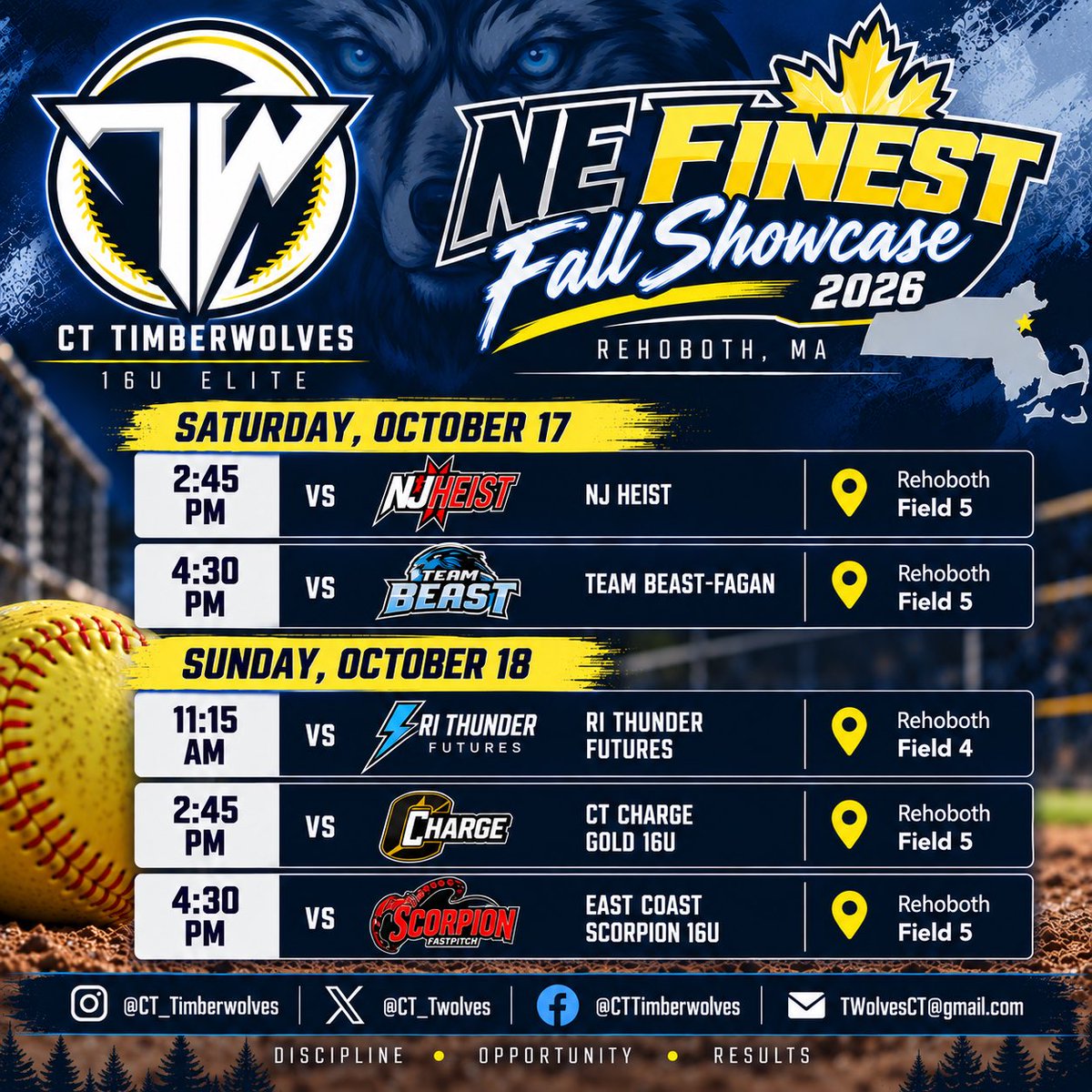 CataCalabrese30's tweet photo. @FordhamSoftball @VDobrydney29 @FordhamSoftball hope to see you this weekend! 🥎 https://t.co/zU44HqmCau