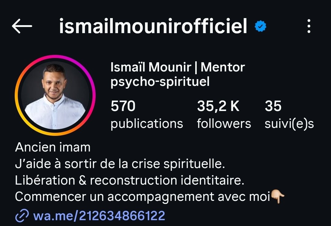 MajidOukacha's tweet photo. L'imam Ismaïl Mounir vient d'annoncer qu'il ne croit plus en l'islam. Ces dernières années, son discours avait évolué. Il rejetait de plus en plus le rigorisme, le sectarisme et préférait parler de liberté, de doute et de rationnalité. Son annonce publique est un événement rare. https://t.co/Qoj3WQmyFU