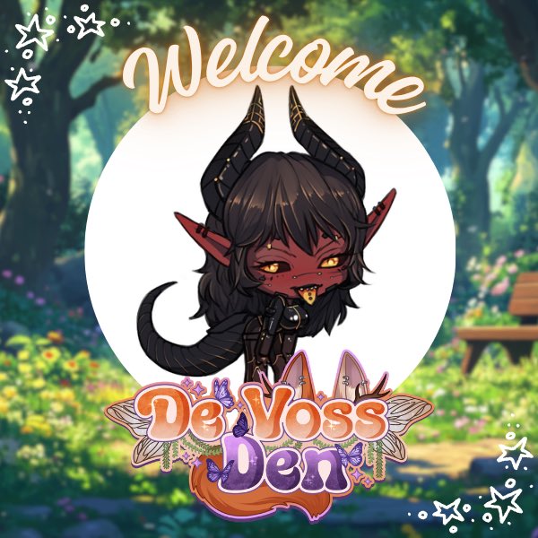 DeVossDen's tweet photo. Welcome @Lynn_Deville to De Voss Den! A lovely Cyberspace Demon who plays a lot of Dead by Daylight! 

Please give them a follow and show them some love! 

https://t.co/GCm7zPENOt https://t.co/mXwT90gZhc