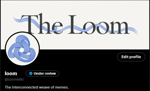 loomwiki's tweet photo. if only @X would just give us the blue check already 😅 https://t.co/nsenYcNRkh