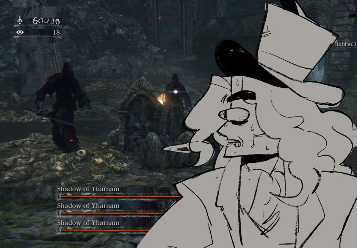 niggalestat's tweet photo. lestat in bloodborne https://t.co/62PuzCNNzn