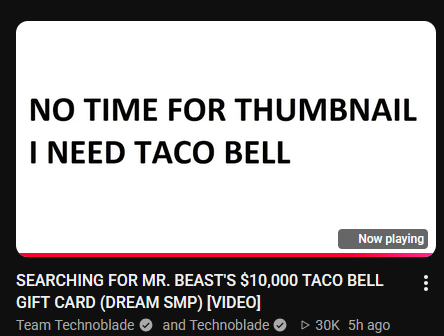 CupcakeAltress's tweet photo. I missed him so much I jumpscared when I saw the noti

oh my god I'm so happy seeing this video it brought me back  ages

TECHNOBLADE NEVER DIES BABYYYYY https://t.co/a8uh4lYVzC