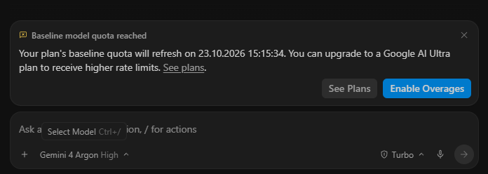 canyrtcn's tweet photo. @_mohansolo Even though the quota shows 100% remaining, I still get this warning when I try to send a message. https://t.co/8871g9qvkY