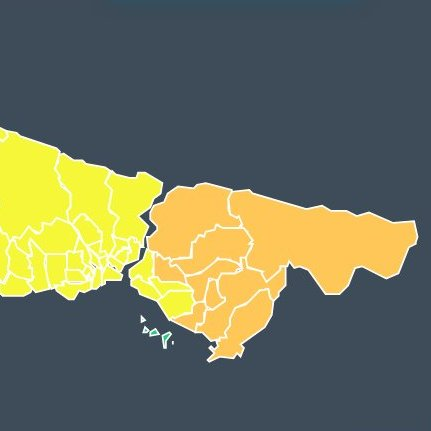 bpthaber's tweet photo. İstanbul'da bugün Anadolu Yakası için birçok bölgede alarm seviyesi tehlikeli kademeye yükseltildi.  

— Metrekareye 100 kilograma yağış düşebileceği belirtildi.  

— Sel ve heyelan riski bulunuyor. https://t.co/okovy9jZaP