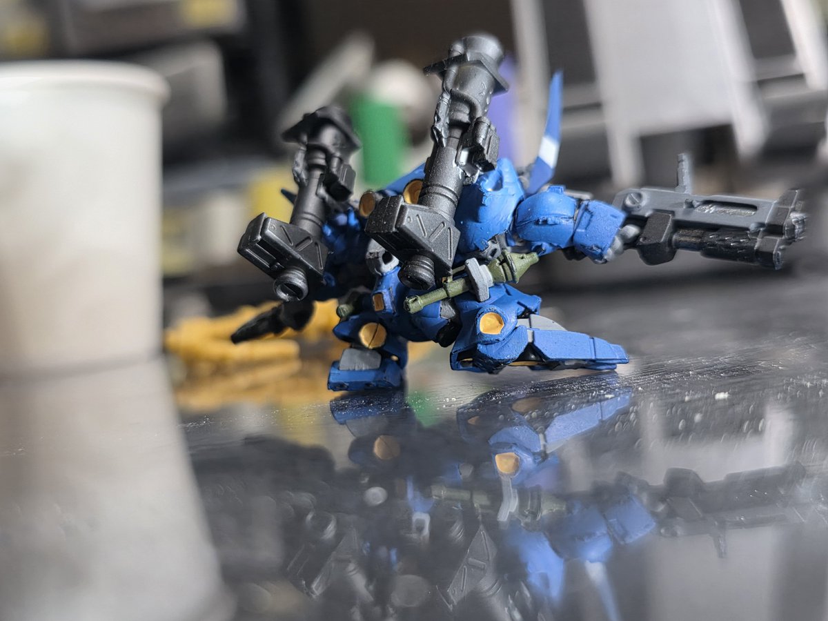 PERO_421's tweet photo. #ペロモデラー
そいや完成したの撮ってなかた
ケンプファーさんです！

さぁ来い！戦い方を教えてやる！ https://t.co/XueR8yxH8v