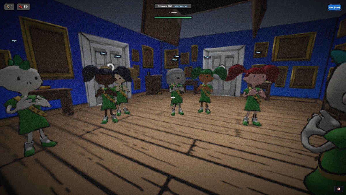 Wallmasterr's tweet photo. stress testing up to 10 players on #EndlessEstate
https://t.co/81xD9yb20u

#gamedev #screenshotsaturday #friendslop #spooky #indiegame #viverse #steam https://t.co/0thSmvZjFl