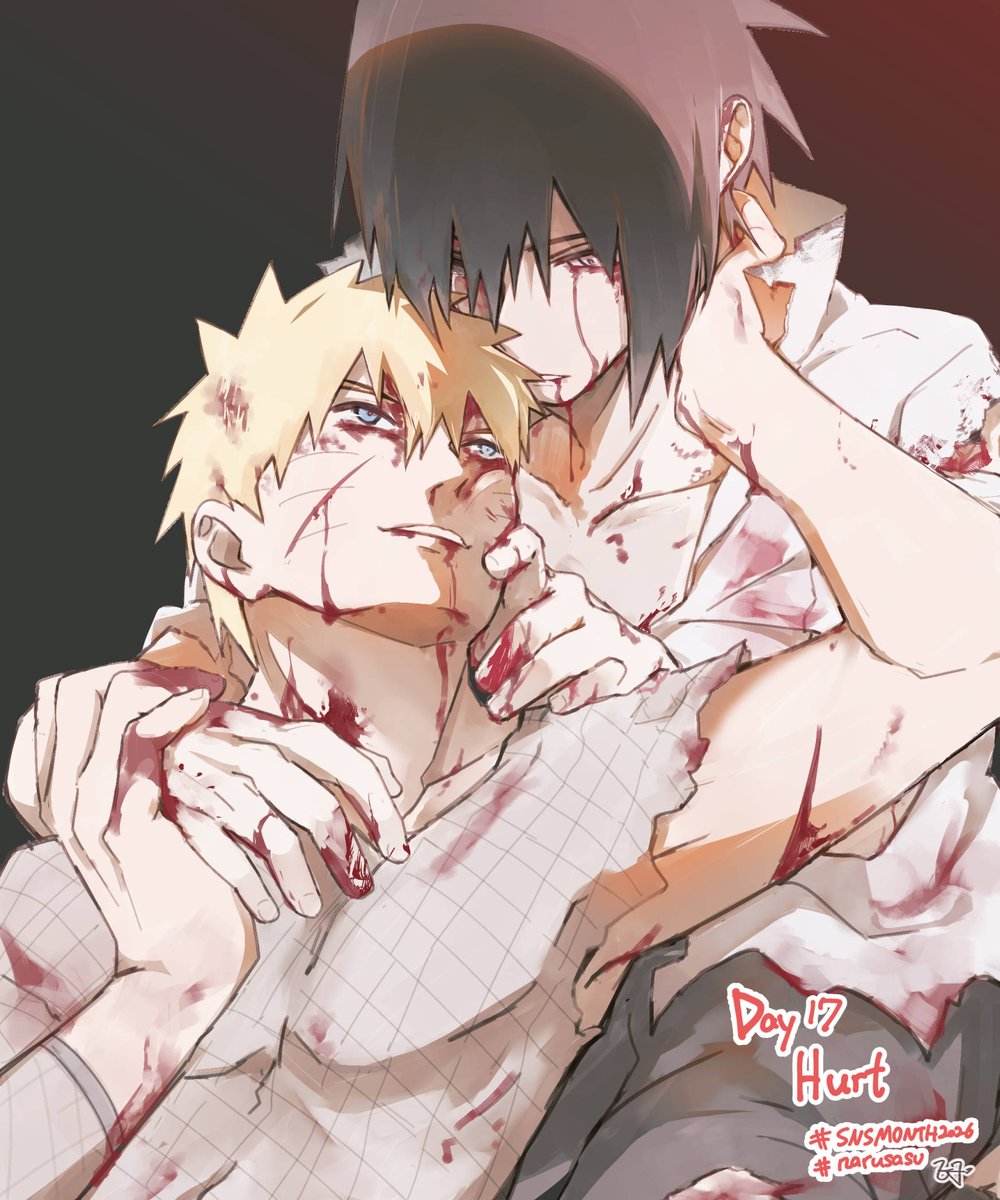 elesakejjp's tweet photo. Hurt
#snsmonth26 
#narusasu https://t.co/kqOTTZbamg