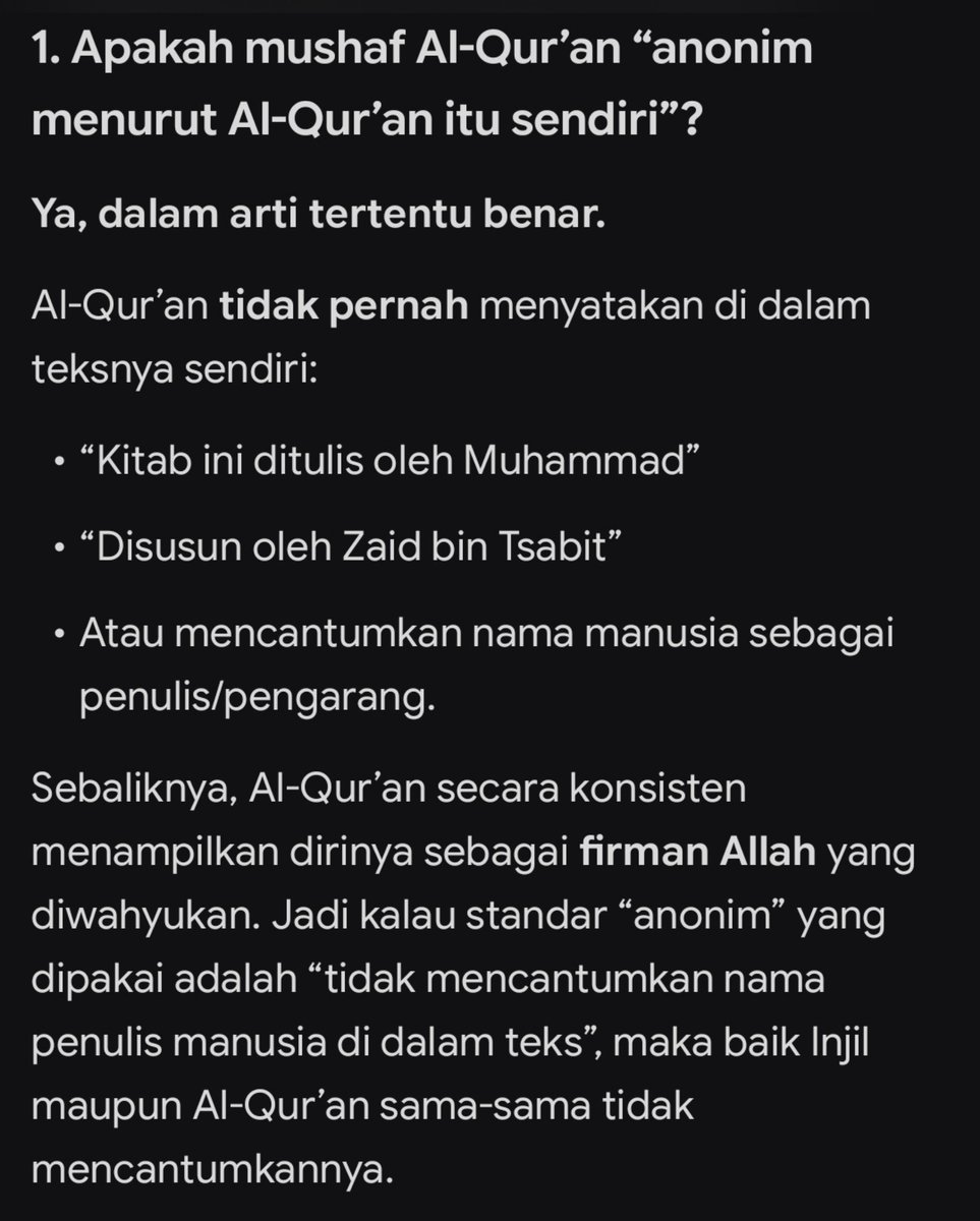 bumi_munthul's tweet photo. @musyaffa2013 @jalankemanaa Saat Baginda hidup, yg menulis Quran banyaak &amp; shuhufnya berceceran tanpa urutan yg jelas, termasuk ibnu Mas'ud, Ubay bin Ka'b, dan Zaid bin Tsabit.
Sepeninggal Baginda, mereka berselisih terkait kodifikasi &amp; jumlah surah, sampai akhirnya mushaf Zaid yang dipilih oleh Usman. https://t.co/FaFy1bg0a2