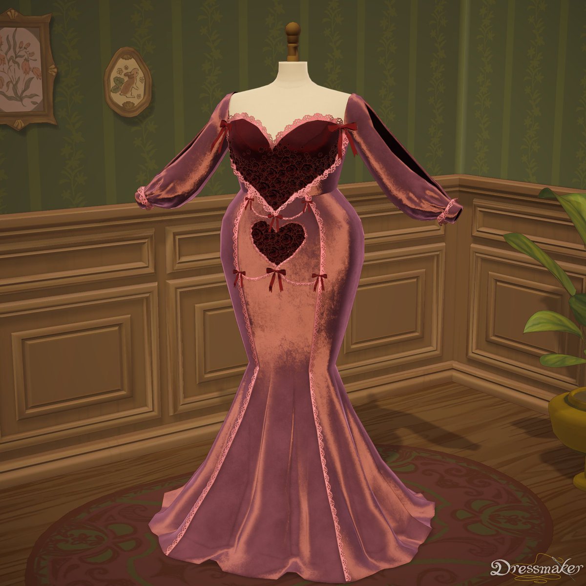 itherskye's tweet photo. some story mode dresses from today ;D #dressmaker https://t.co/FmfaSzDAew
