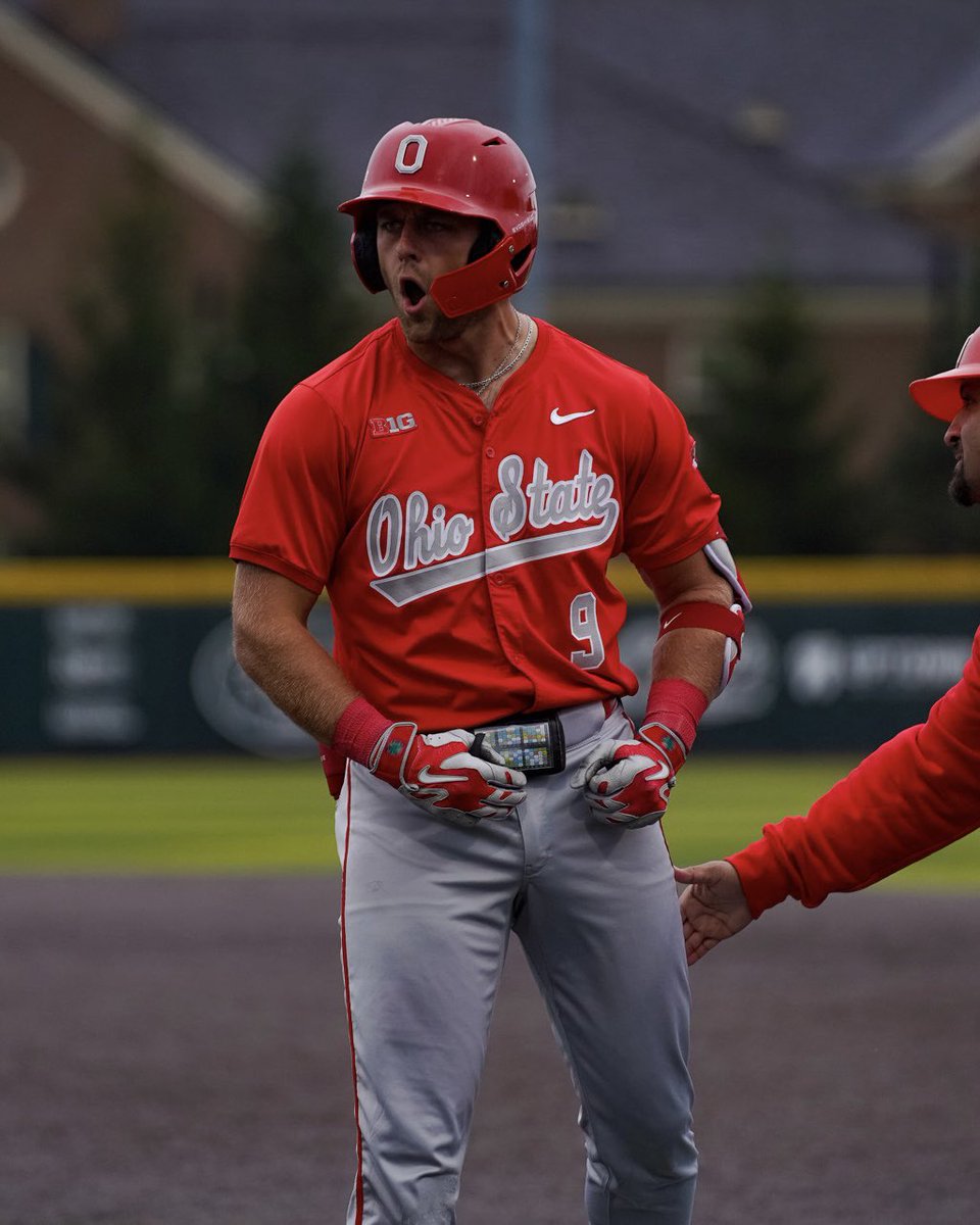 OhioStateBASE's tweet photo. Thanks for having us, @MiamiOHBaseball 🫡

Back in action tomorrow at 5 p.m. against Dayton at Prasco Park. 

#GoBucks https://t.co/LRWrUD5k93