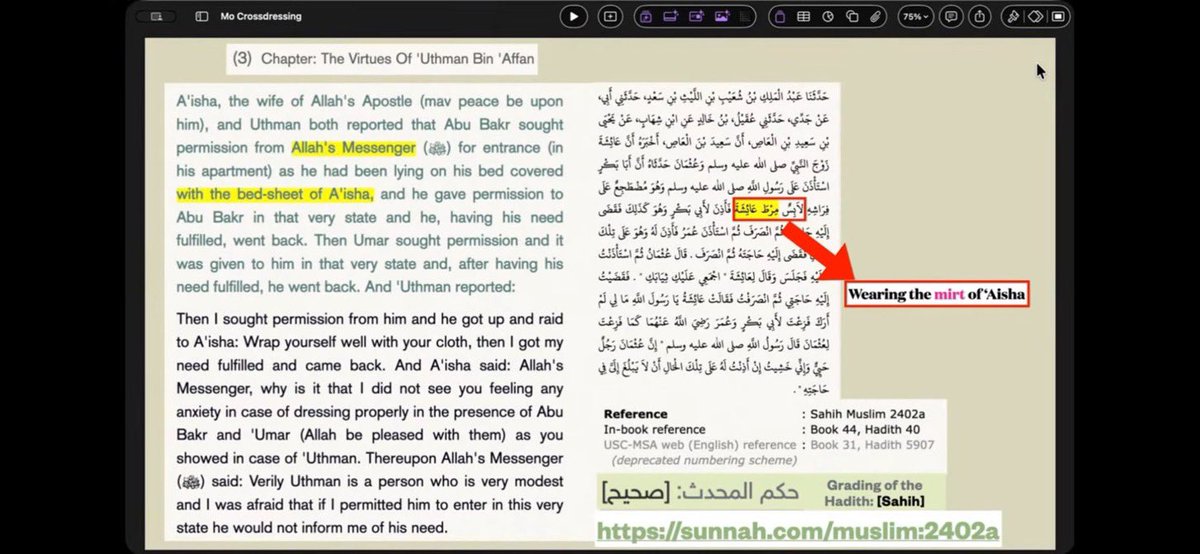 TrueNewsnViews's tweet photo. @UndefeatedIslam @GadSaad @JessicaTarlov Proof Mohamed said out of his 9 “wives” and 2 sex slaves (which he says he had sex with all 9 one after the other without bathing), it was the skirt of the 9 year old that he was able to receive “prophecy” from. Truly the most perfect human being for all time! 🤮 https://t.co/UWAXKJZxXM
