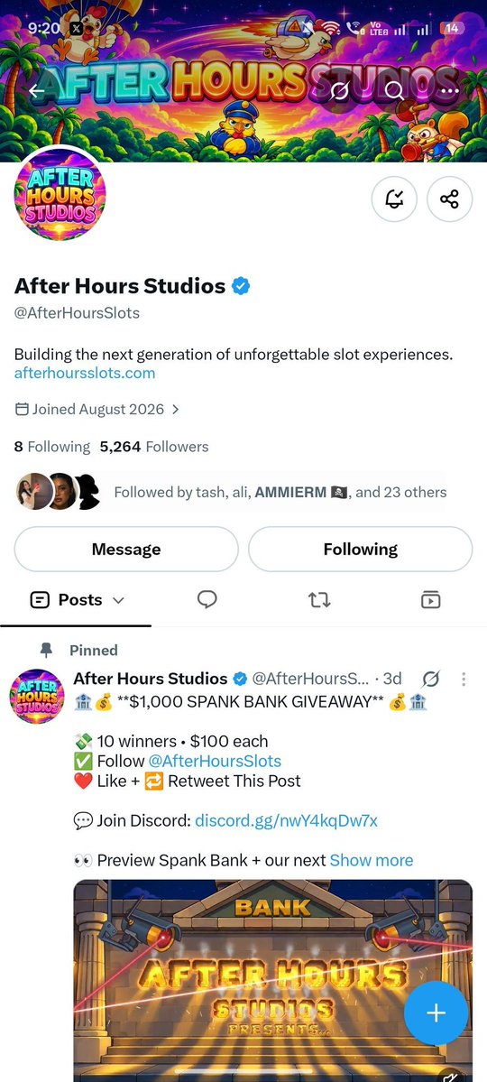 M4rchely's tweet photo. @AfterHoursSlots Done
Thank you so much 

Stake : Marchely77 https://t.co/Nh1Hd1adsZ