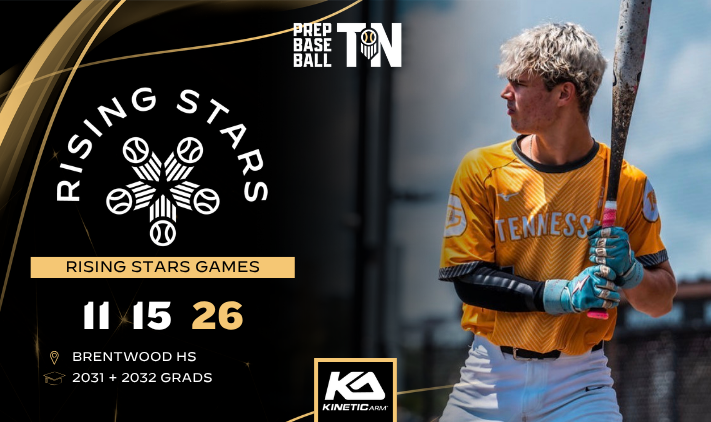 PrepBaseballTN's tweet photo. 𝐓𝐞𝐧𝐧𝐞𝐬𝐬𝐞𝐞 𝐑𝐢𝐬𝐢𝐧𝐠 𝐒𝐭𝐚𝐫𝐬 𝐆𝐚𝐦𝐞𝐬 🌟

A brand-new event created for the top 2031-2032 prospects in the state.

📍 Brentwood Academy | Brentwood, TN
📅 November 15th

Registration is now open. Secure your spot today. 👇

🔗: https://t.co/H2UYKV0WeX https://t.co/kmRhVJ5bbF