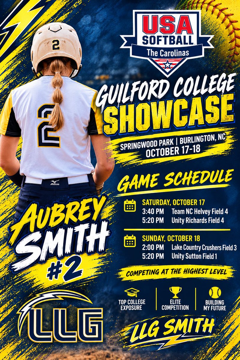 AubreySmith2030's tweet photo. Ready for this weekend! 💪 #ILEAP 

@SmithLLG @Org_LLG @USASoftball https://t.co/Po5qW86gkp