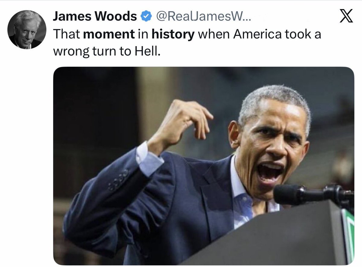 MAGAVoice's tweet photo. JAMES WOODS IS ABSOLUTELY RIGHT 💯 https://t.co/bXrV8jGnky