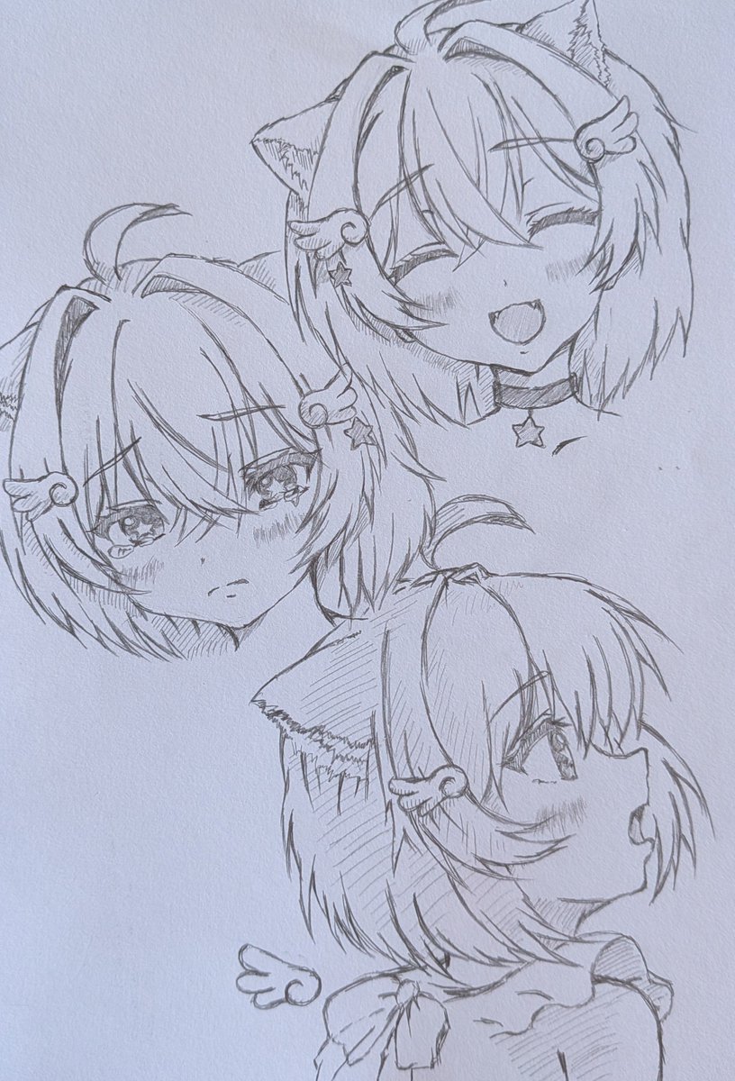 popuri0832's tweet photo. #アホの子るーちゃん
いろんな表情のほちみやさんを
描いてみた✨️
歌ってる時も配信してる時も
表情豊かで
そういうところも魅力なんだろうなぁ😌 https://t.co/xMMljjdIt3