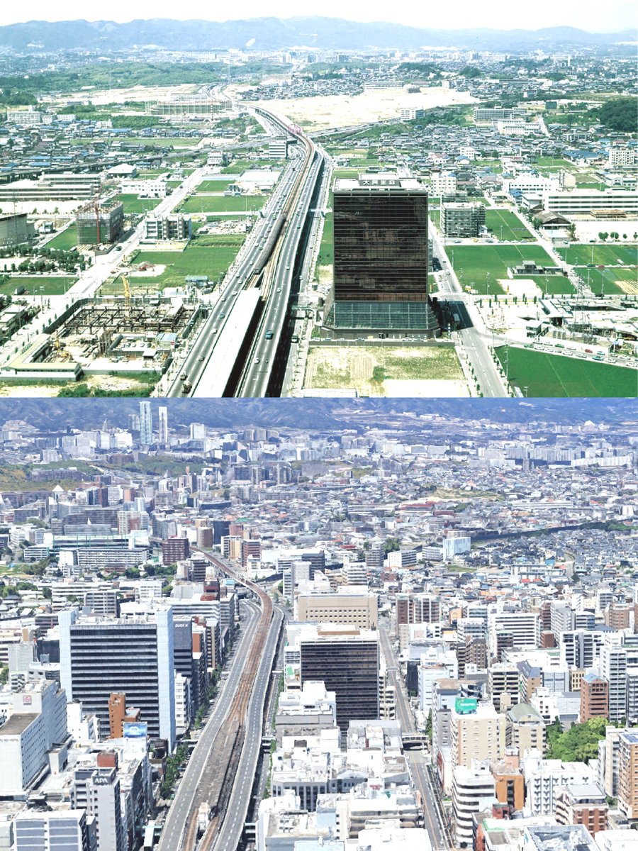 OSAPCO1's tweet photo. 吹田市の江坂は1970年大阪万博を機に農地を区画整理事業をして誕生したミニ副都心、吹田市で最も乗降客数の多い駅はJR吹田駅でもなく阪急吹田駅でもなくOsakaMetro御堂筋線の江坂駅 https://t.co/G6HLGe6AuD