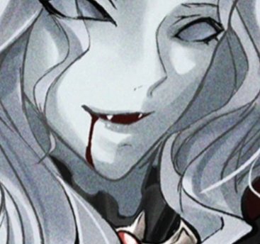 Sopitadehuevito's tweet photo. I like how Vampire Joseph has a bit of blood dripping from the corner of his mouth.. I didn't expect someone like him to be a messy eater but it's cute <3 https://t.co/62JjOK9uhW