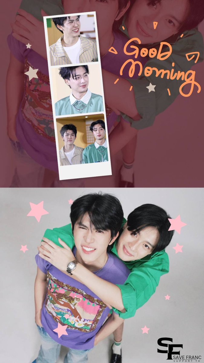 SavefrancSupTH's tweet photo. 🌈𝑮𝒐𝒐𝒅 𝑴𝒐𝒓𝒏𝒊𝒏𝒈🌤️

{ ขอให้วันนี้มีแต่เรื่องดีๆที่ทำให้หัวเราะได้ทั้งวันนะค��ะ 🫶 }

#MorningForSavefranc 
#savesaisawat #francnrp
#savefranc #เซฟฟรัง https://t.co/yrpI5PeLG8