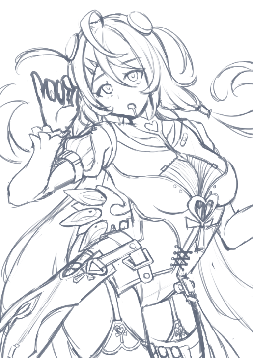 dark_fuu's tweet photo. フィオニー描いてる
ほんとホヨバのキャラは装飾がえぐい https://t.co/D00NRiJ71W