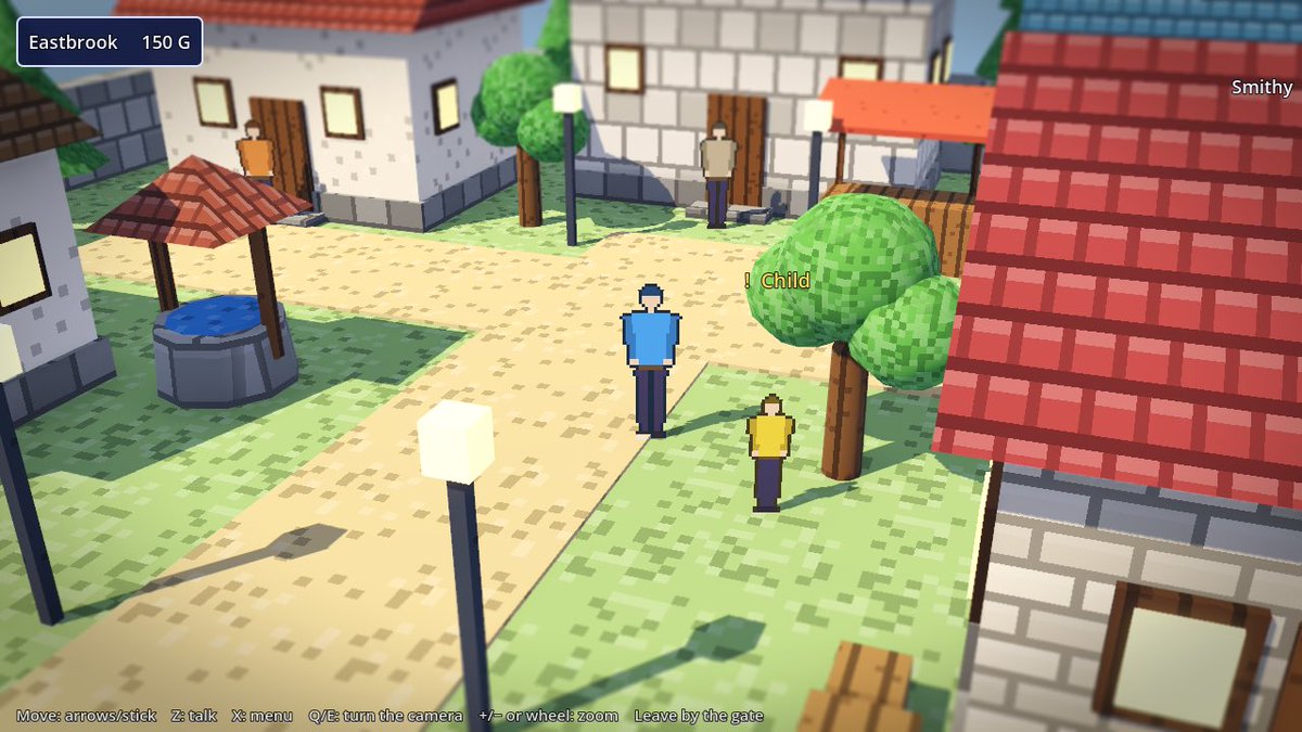 RockBockPock's tweet photo. おはよう！
My NPCs have grown up over night.
I also gave the combat a dynamic camera that follows the party or the enemies depending on who’s attacking. It’s still very basic, but for me it’s starting to look quite cool https://t.co/9zvtzmjUkC