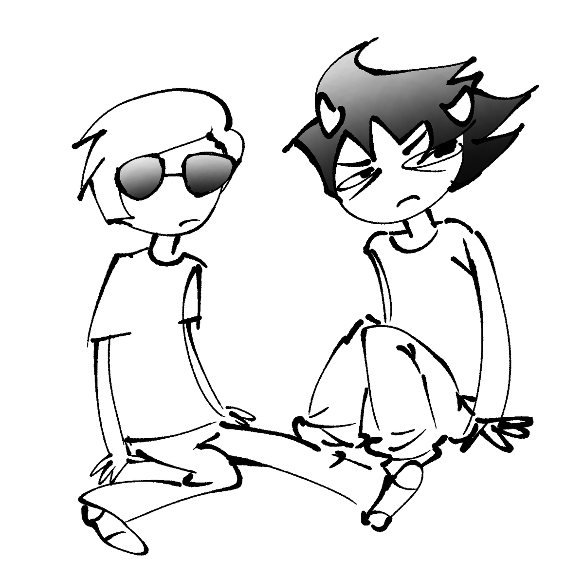 applestuck's tweet photo. Sleepy davekat #homestuck https://t.co/ntxoAFORwX