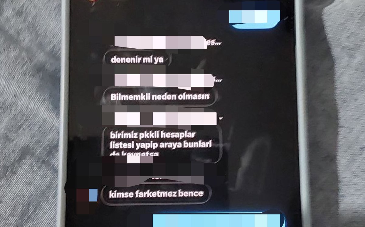 nicolekdmann's tweet photo. @azerbaycantur Bu hesap bayes adlı şahsın fake hesabıdır kendisi gruplarda ses odasındaki insanlara pkk iftirası atalım bunlara diyen grubun yöneticisidir https://t.co/jqOsfxft6C