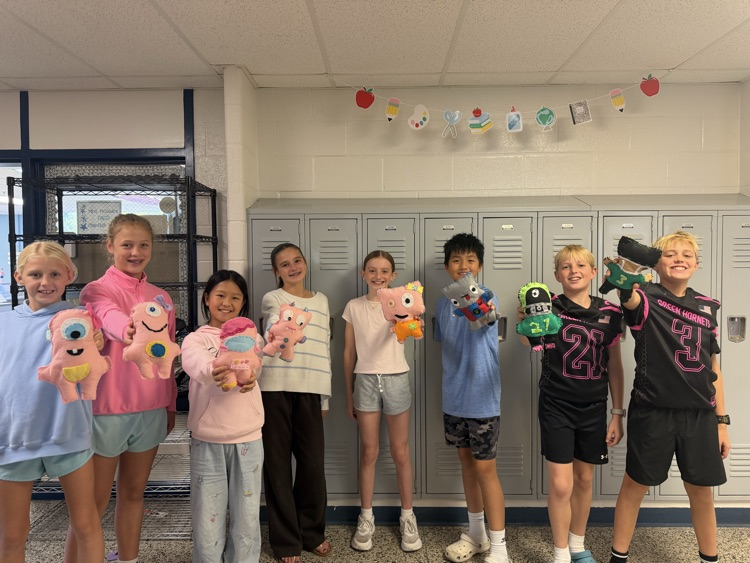 SevernaParkMS's tweet photo. Monster-making in action! 👾 Ms. Ashdown’s 6th grade FACS students brought their creative ideas to life, one stitch at a time.

#ParkPride #BelongGrowSucceed https://t.co/L1V5DypHWl
