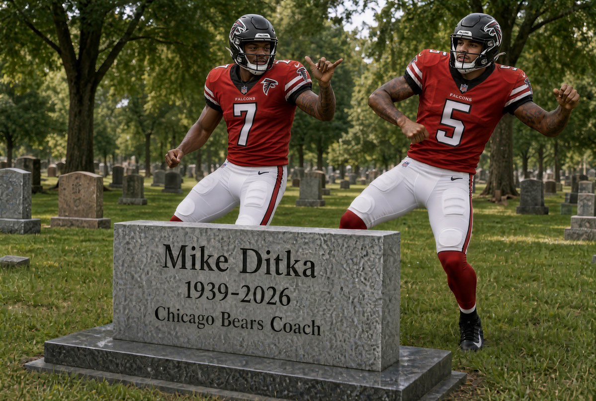 FalconsStink's tweet photo. CHICAGO BEARS WE DANCING ALL OVER THAT END ZONE SUNDAY https://t.co/ySKapZ9G5A