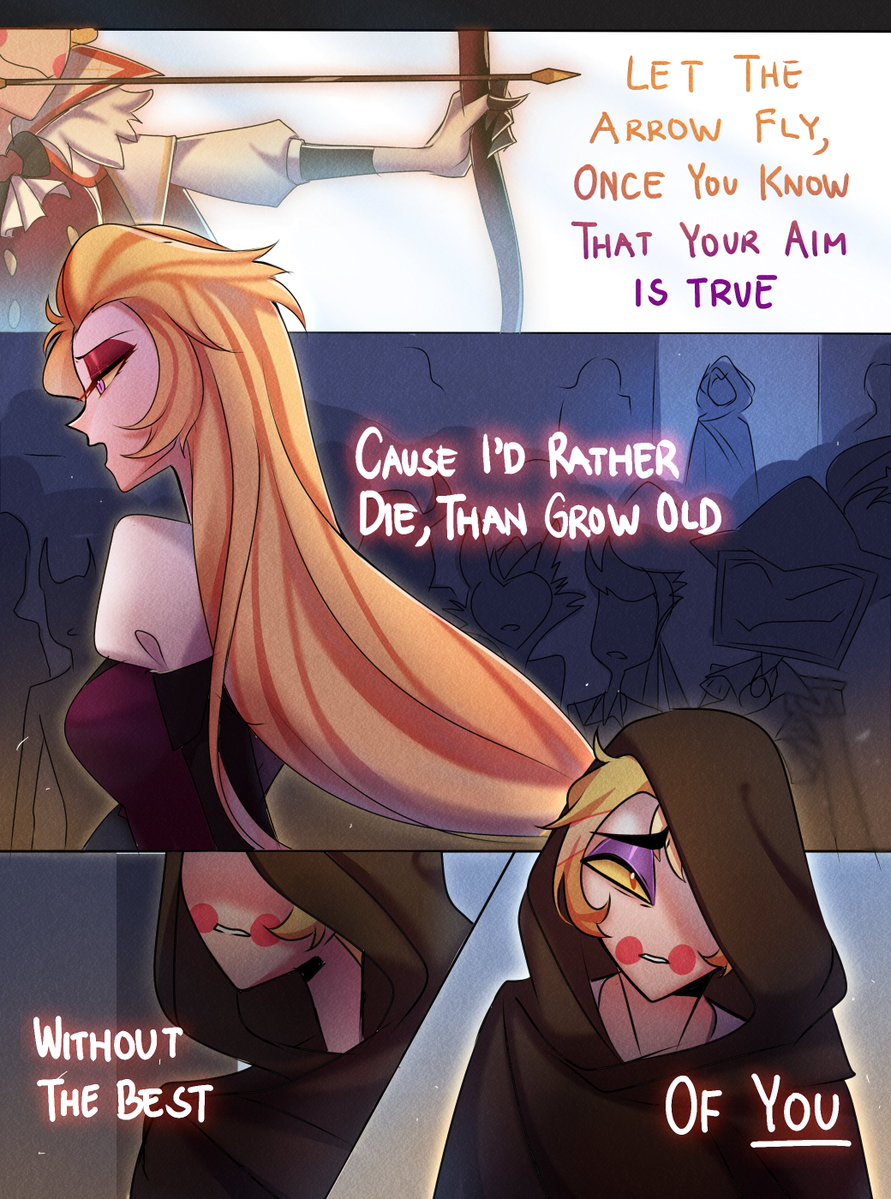 kamotaku_'s tweet photo. 🏹
#hazbinhotel #lucilith https://t.co/QNrJcEJ9H1