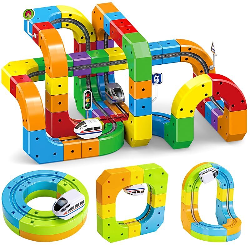 VPDPriceDrops's tweet photo. Electric Train Set for Kids Ages 3-8 – Modular 3D Flexible Race Track Building Toy with Gravity-Defying 360° Movement, STEM Learning Fun Gift (66 pcs Starter Set) 
https://t.co/rp3DGt8KgE https://t.co/1QGdceh56j