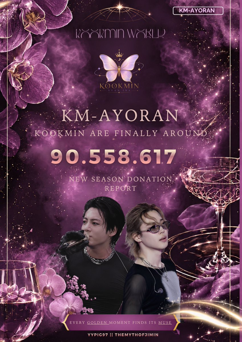 KMSINA's tweet photo. 📣 𝗡𝗘𝗪 𝗦𝗘𝗔𝗦𝗢𝗡 𝗗𝗢𝗡𝗔𝗧𝗜𝗢𝗡 𝗥𝗘𝗣𝗢𝗥𝗧 — 𝗞𝗠-𝗔𝗬𝗢𝗥𝗔𝗡 𝗝𝗔𝗞𝗔𝗥𝗧𝗔

🗓️ 𝗣𝗲𝗿𝗶𝗼𝗱𝗲 𝗗𝗼𝗻𝗮𝘁𝗶𝗼𝗻 12–17 October 2026

━━━━━━━━━━━━━━

💰 𝗗𝗮𝗻𝗮 𝗧𝗲𝗿𝗸𝘂𝗺𝗽𝘂𝗹
Rp90.558.617 ($5,118.62)
🎯 𝗧𝗮𝗿𝗴𝗲𝘁 𝗗𝗮𝗻𝗮
Rp33.900.000 ($1,916.14)
🚀 𝗕𝗲𝘆𝗼𝗻𝗱 𝘁𝗵𝗲 𝗚𝗼𝗮𝗹
Rp56.658.617 ($3,202.48)
📊 𝗧𝗼𝘁𝗮𝗹 𝗣𝗲𝗻𝗰𝗮𝗽𝗮𝗶𝗮𝗻
267,13%

━━━━━━━━━━━━━━
✨ 𝗧𝗛𝗘 𝗚𝗢𝗔𝗟 𝗪𝗔𝗦 𝗥𝗘𝗔𝗖𝗛𝗘𝗗 — 𝗔𝗡𝗗 𝗪𝗘'𝗥𝗘 𝗚𝗢𝗜𝗡𝗚 𝗘𝗩𝗘𝗡 𝗙𝗨𝗥𝗧𝗛𝗘𝗥. ✨

KM-AYORAN JAKARTA continues to go beyond its fundraising goal! 💜 From our original target of Rp33.900.000 ($1,916.14), we have now reached an incredible total of Rp90.558.617 ($5,118.62) — exceeding our initial goal by Rp56.658.617 ($3,202.48).

This milestone would not have been possible without every donation, every repost, every kind word, and every little bit of support from everyone who continues to believe in KM-AYORAN 🫶🏻

What started as a fundraising goal has grown into something far bigger — a collective expression of love for Jimin & Jungkook, built together by everyone who chose to be part of this journey🐥🐰

And now, we're entering a NEW SEASON🌅

A new chapter. A new beginning. And a project that is finally ready to come to life ✨

🌍 𝗞𝗢𝗢𝗞𝗠𝗜𝗡𝗪𝗢𝗥𝗟𝗗
A new season is here 💫

📍 𝗖𝗢𝗠𝗜𝗡𝗚 𝗦𝗢𝗢𝗡
𝗟𝗢𝗖𝗔𝗧𝗘𝗗: 𝗚𝗘𝗟𝗢𝗥𝗔 𝗕𝗨𝗡𝗚 𝗞𝗔𝗥𝗡𝗢 𝗦𝗧𝗔𝗗𝗜𝗨𝗠, 𝗝𝗔𝗞𝗔𝗥𝗧𝗔

━━━━━━━━━━━━━━

💌 To every Jikooker and Kookmin supporter who has been with us throughout this journey, thank you. Every contribution has helped bring KM-AYORAN one step closer to becoming something real.

From the very first donation to this incredible milestone, you have helped build this together🥹

𝗧𝗛𝗘 𝗚𝗢𝗔𝗟 𝗪𝗔𝗦 𝗝𝗨𝗦𝗧 𝗧𝗛𝗘 𝗕𝗘𝗚𝗜𝗡𝗡𝗜𝗡𝗚.
𝗡𝗢𝗪, 𝗧𝗛𝗘 𝗡𝗘𝗪 𝗦𝗘𝗔𝗦𝗢𝗡 𝗕𝗘𝗚𝗜𝗡𝗦. 🌟

💜 𝗞𝗠-𝗔𝗬𝗢𝗥𝗔𝗡 𝗝𝗔𝗞𝗔𝗥𝗧𝗔
🐥🐰 𝗞𝗢𝗢𝗞𝗠𝗜𝗡 𝗔𝗿𝗲 𝗙𝗶𝗻𝗮𝗹𝗹𝘆 𝗔𝗿𝗼𝘂𝗻𝗱
#KM_AYORAJAKARTA #KOOKMINWORLD #KM_AYORAN #KMSINA

🔗 DONATION LINK: https://t.co/ZCU1SOUhCE