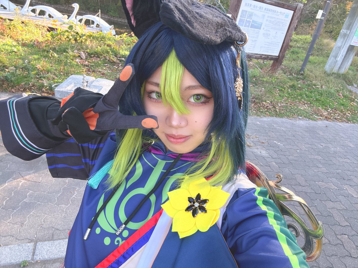 honofuzi_cos's tweet photo. #沼ハロ 

 そくほ〜〜ナヒーダ様といるよん！ https://t.co/P8xiNQRcAd