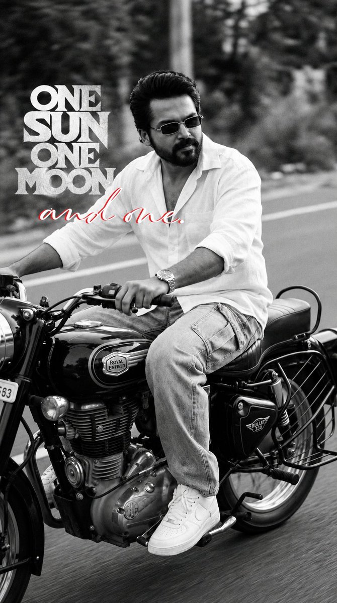 Karthi_AIFC's tweet photo. ONE SUN. ONE MOON &amp; ONE @Karthi_Offl 👑 https://t.co/oCoFbI8Y4X