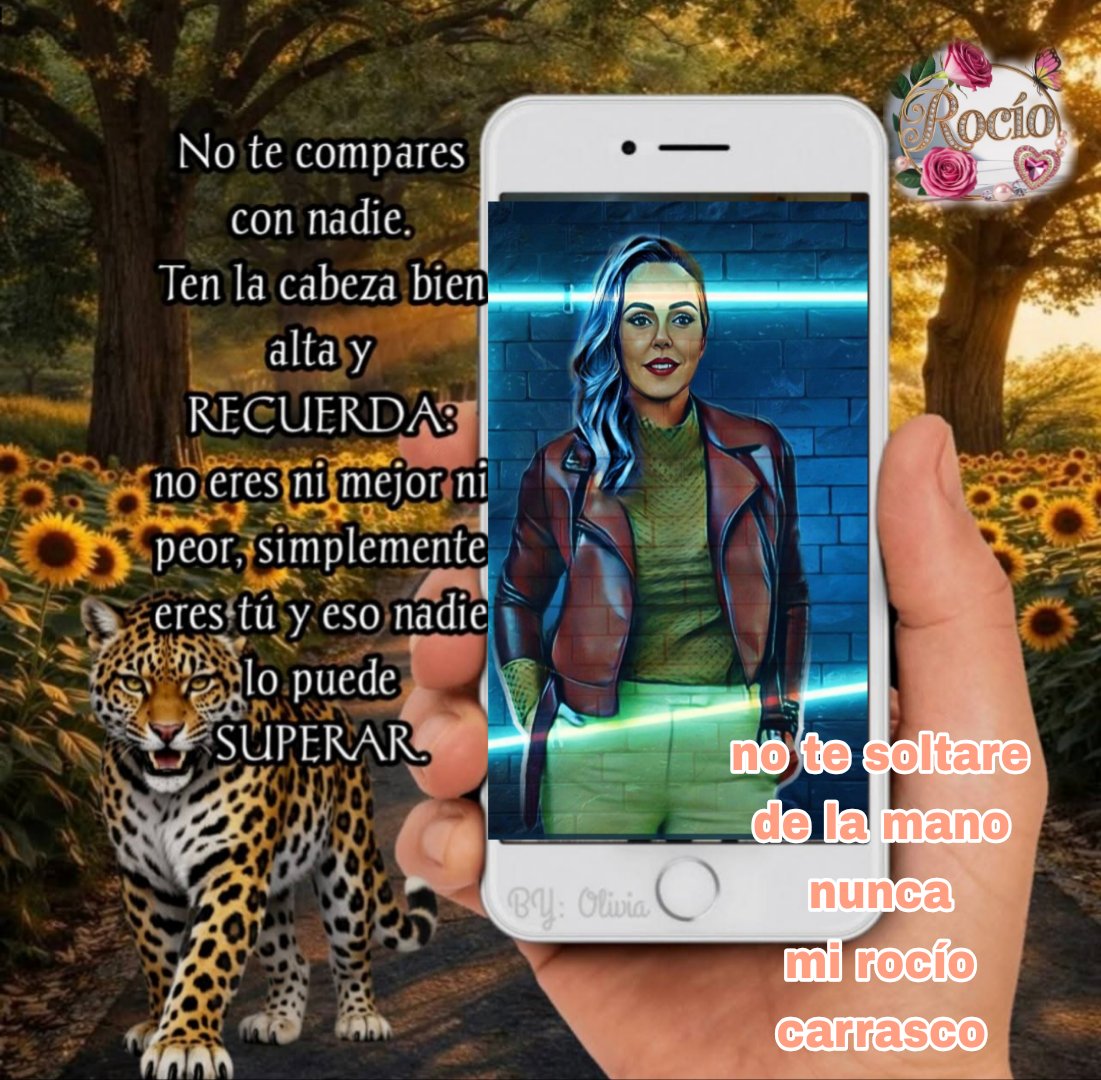 AuroraGonzlezM6's tweet photo. Buenos días 💋 mis carrasquitas, feliz sábado fucsia. Hoy y siempre estaremos contigo mi rocío carrasco.
#APOYOROCÍO17O #MareaFucsiaRC
#ROCIOCARRASCOTIENERAZON
#ADMALTRATADORNarcisistaser un maltratador nunca puede ser buen padre #ROCIOYOSITECREO 💛❤️💜🫂😘🌹👠😘 https://t.co/WlxIxmrUXl