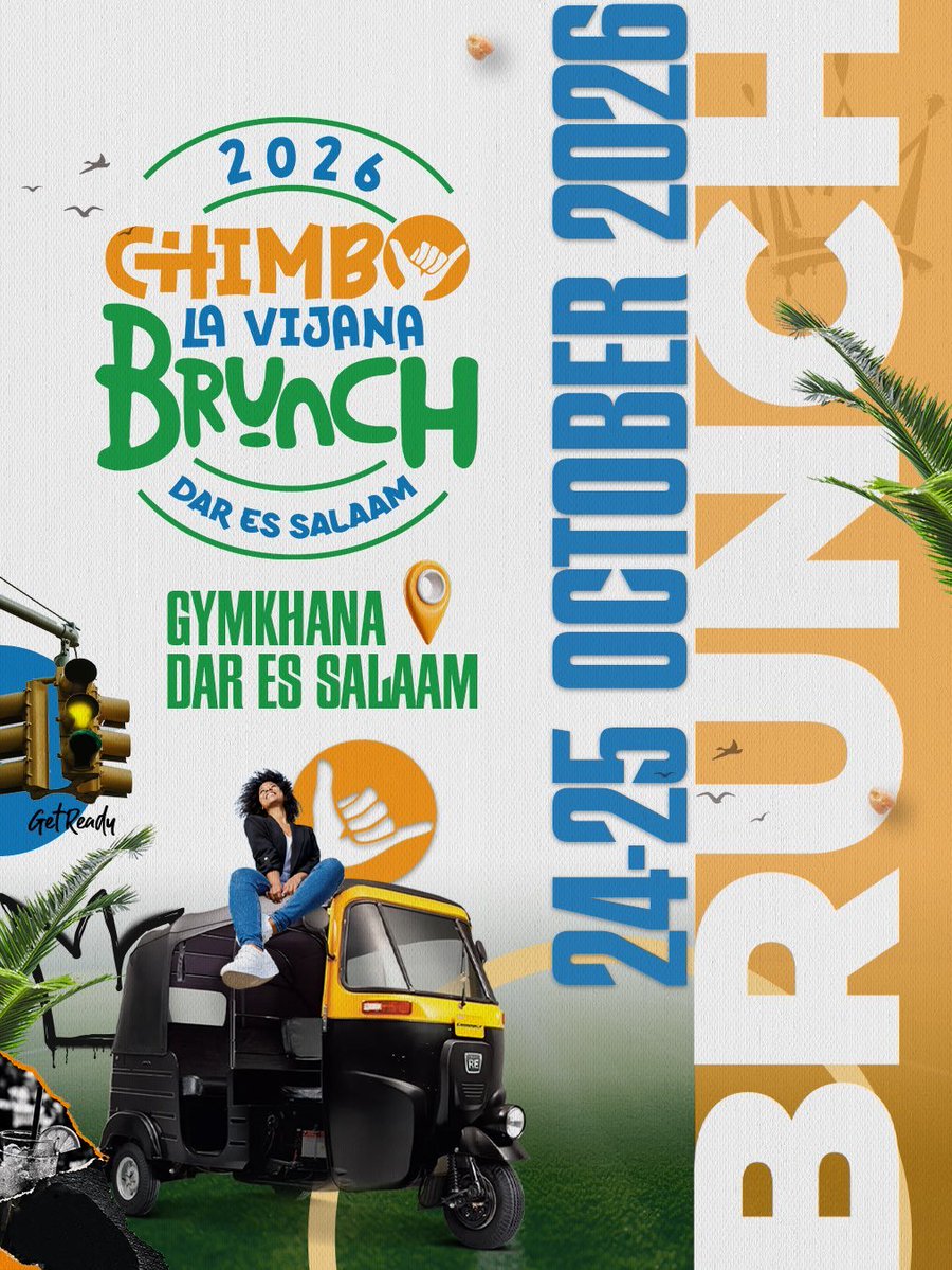 SavaJanjaro_1's tweet photo. Weekend yako. Maswali yako. Fursa zako. Vibe yako. CHIMBO LA VIJANA BRUNCH, 24–25 Oktoba, Gymkhana Grounds, Posta. https://t.co/qrXSOOi3wZ