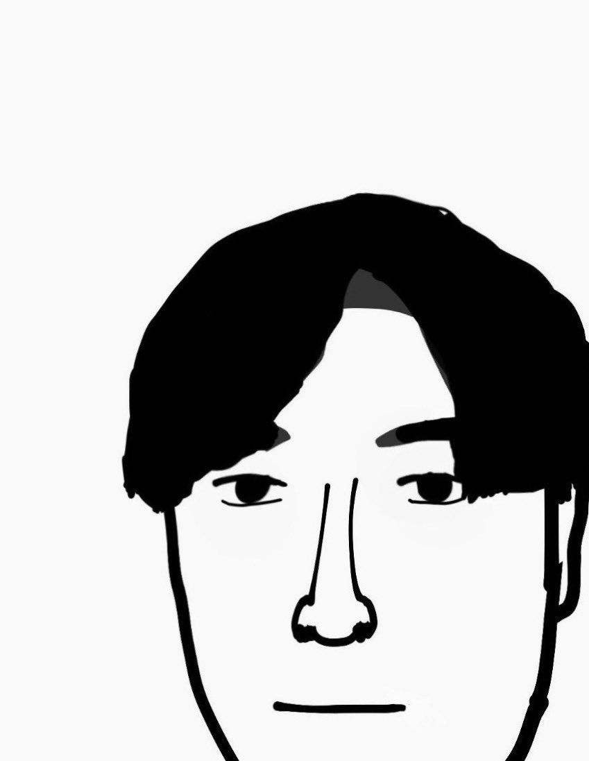 hwamelo's tweet photo. he looked easy to draw https://t.co/LQ75iRNKDx