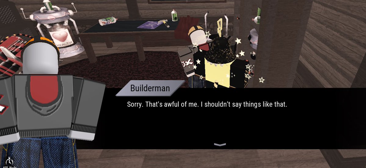 DreamingMage18's tweet photo. I’ve tweeted so much today I need to shut up but I really need to comment on Builderman’s implied abandonment issues because. GOD. FUCK. https://t.co/XXS6TziJwi